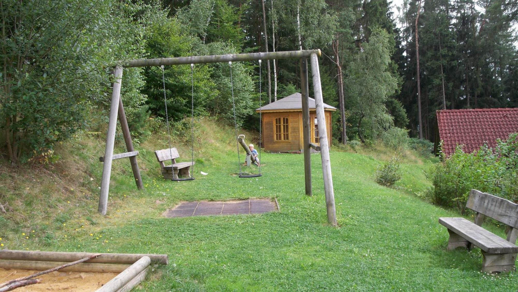 Villa Blockhaus Hedwig à Stamsried Extérieur photo